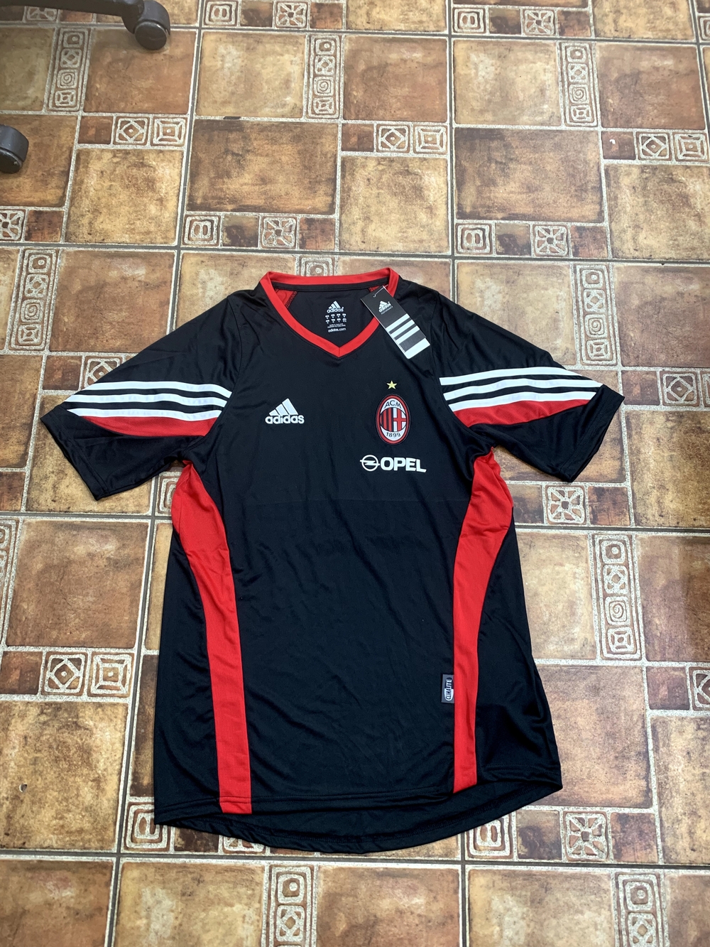 adidas AC Milan 2003/04 Retro Training Jersey Size M